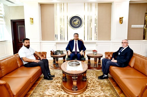 Başkan Dönmez'den Vali Yavuz'a "Hayırlı Olsun" Ziyareti